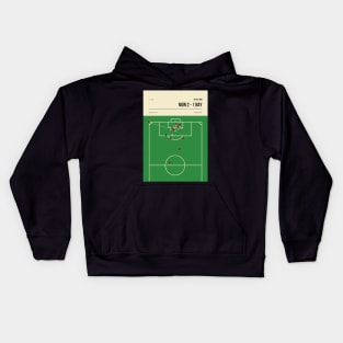 Manchester United  1999 CL final Winner Kids Hoodie